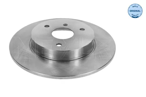 2x Meyle Front Solid Brake Disc For Smart Cabrio City-coupe Crossblade Fortwo Roads
