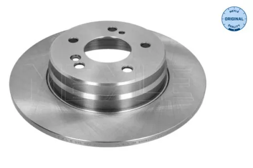 2x Meyle Rear Solid Brake Disc For Mercedes-benz C-class Clc-class Clk E-class Slk