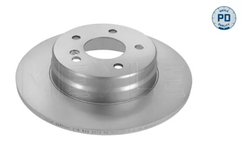 2x Meyle PD Rear Solid Brake Disc For Mercedes-benz C-class Clc-class Clk E-class Slk