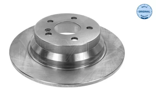 2x Meyle Rear Solid Brake Disc For Mercedes-benz Cls E-class