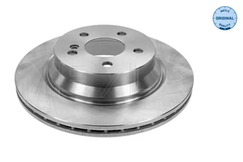 2x Meyle Rear Vented Brake Disc For Mercedes-benz Cls E-class Glk-class