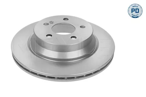 2x Meyle PD Rear Vented Brake Disc For Mercedes-benz Cls E-class Glk-class