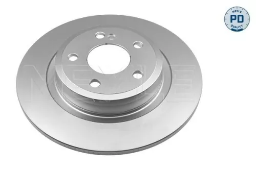 2x Meyle PD Rear Solid Brake Disc For Mercedes-benz Slc Slk