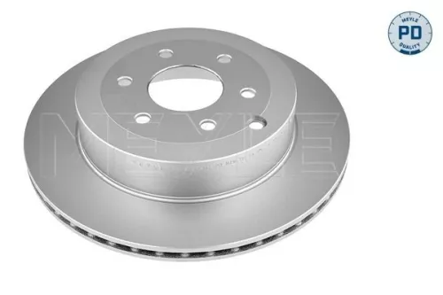 2x Meyle PD Rear Vented Brake Disc For Mercedes-benz X-class