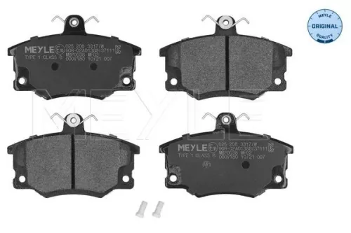 MEYLE MEYLE 025 208 3317/W Meyle Front Brake Pad Set For Alfa Romeo Fiat Lancia 145 146 155 Barc 