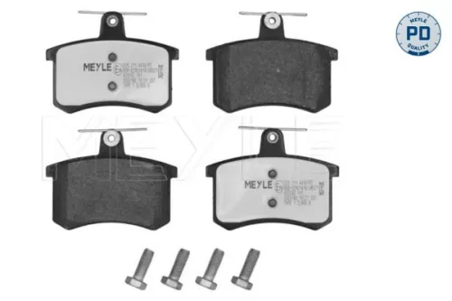 MEYLE MEYLE 025 211 4416/PD Meyle Pd Rear Brake Pad Set For Alfa Romeo Audi Fiat Lancia 100 164 200  