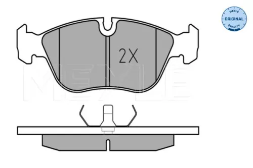 MEYLE MEYLE 025 212 7319 Meyle Front Brake Pad Set For Volvo 850 C70 S70 V70 Xc70 
