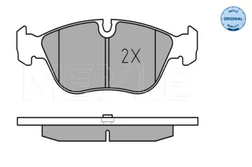 MEYLE MEYLE 025 212 7319 Meyle Front Brake Pad Set For Volvo 850 C70 S70 V70 Xc70 
