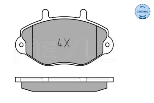 MEYLE MEYLE 025 214 6918 Meyle Front Brake Pad Set For Ford Transit Transit Tourneo 