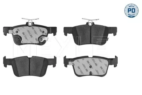 Meyle Pd Rear Brake Pad Set For Ford Ford Usa Edge Galaxy Kuga Mondeo S-