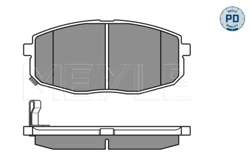 MEYLE MEYLE 025 239 6617/PD Meyle Pd Front Brake Pad Set For Hyundai Kia Carens Cee'd Creta I30 Kona 