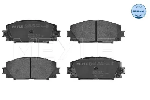 MEYLE MEYLE 025 243 4717 Meyle Front Brake Pad Set For Daihatsu Toyota Charade Prius C Yaris Y 