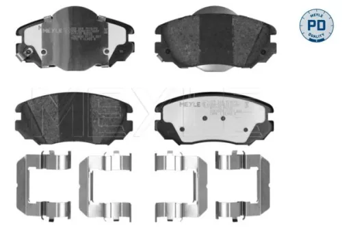 Meyle Pd Front Brake Pad Set For Opel Saab Vauxhall 9-5 Insignia