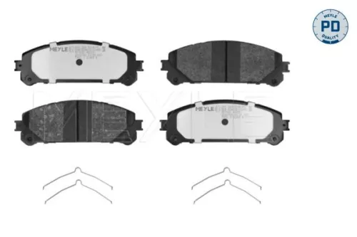 Meyle Pd Front Brake Pad Set For Lexus Suzuki Toyota Across Bz4x Highlan
