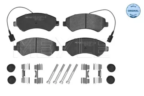 Meyle Front Brake Pad Set For Citroën Fiat Opel Peugeot Vauxhall Boxe