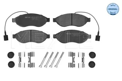 MEYLE MEYLE 025 244 6819/W1 Meyle Front Brake Pad Set For Citroën Fiat Opel Peugeot Vauxhall Boxe 