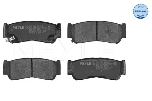Meyle Rear Brake Pad Set For Hyundai H-1 H-1 / Starex Santa Fé