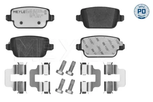 Meyle Pd Rear Brake Pad Set For Ford Focus Galaxy Kuga Mondeo S-max