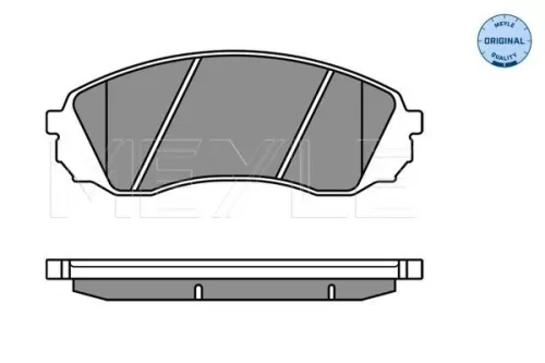 MEYLE MEYLE 025 245 9717/W Meyle Front Brake Pad Set For Hyundai Kia Mg Carnival / Grand Carniva 