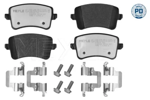 MEYLE MEYLE 025 246 0617-1/PD Meyle Pd Rear Brake Pad Set For Audi A4 A4 Allroad A5 Q5 