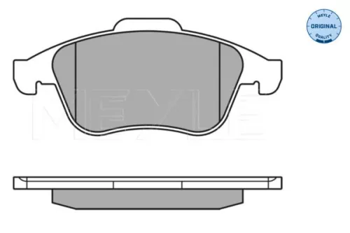 MEYLE MEYLE 025 247 1018 Meyle Front Brake Pad Set For Renault Clio Fluence Grand Scénic Lagun 