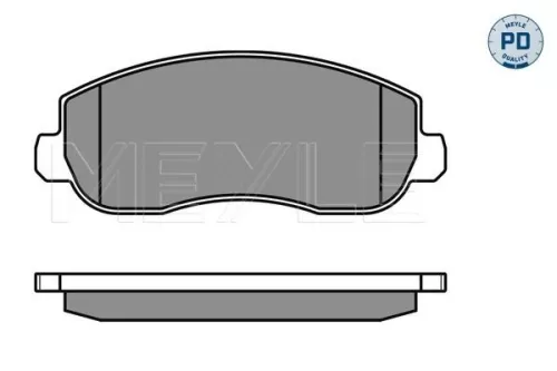 MEYLE MEYLE 025 251 4718/PD Meyle Pd Front Brake Pad Set For Nissan Opel Renault Vauxhall Interstar  