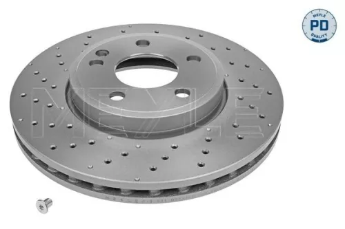 MEYLE MEYLE 083 521 0022/PD 2x Meyle PD Front Perforated/vented Brake Disc For Mercedes-benz A-class B-class Cla G 