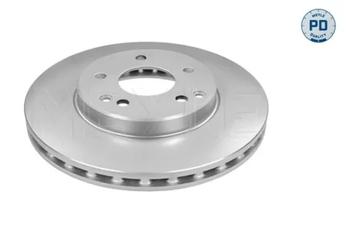 2x Meyle PD Front Vented Brake Disc For Chrysler Mercedes-benz C-class Clc-class Clk C