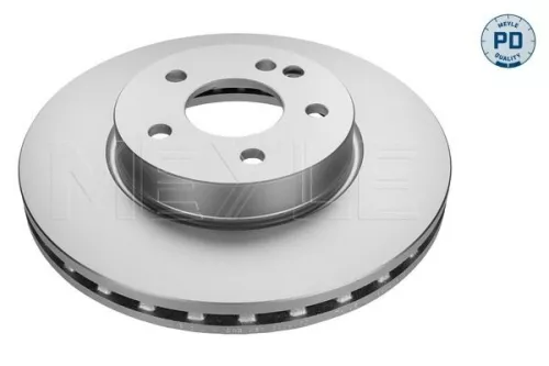 2x Meyle PD Front Vented Brake Disc For Mercedes-benz Marco Polo V-class Viano Vito Vi