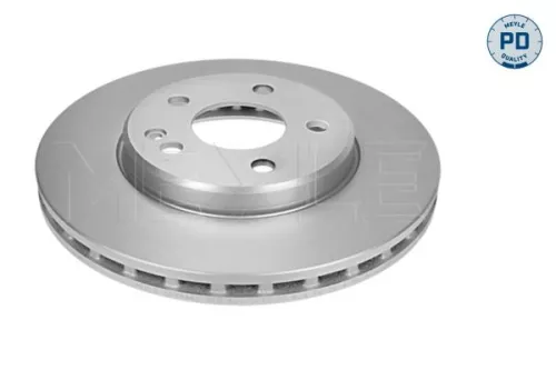 2x Meyle PD Front Vented Brake Disc For Mercedes-benz A-class B-class