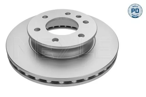 2x Meyle PD Front Vented Brake Disc For Mercedes-benz Vw Crafter 30-35 Crafter 30-50 S