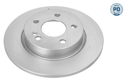 2x Meyle PD Rear Solid Brake Disc For Mercedes-benz A-class B-class Cla