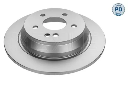 2x Meyle PD Rear Solid Brake Disc For Mercedes-benz Viano Vito Vito / Mixto