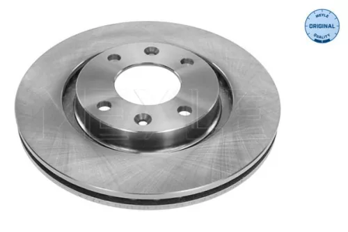 2x Meyle Front Vented Brake Disc For Citroën Ds Opel Peugeot Vauxhall 1007 2008 206