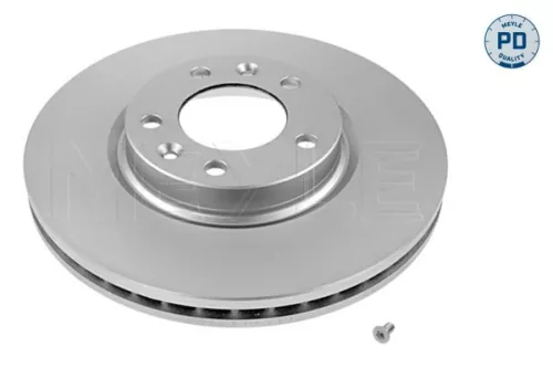 2x Meyle PD Front Vented Brake Disc For Citroën Peugeot Toyota 407 508 508 Sw 605 607 