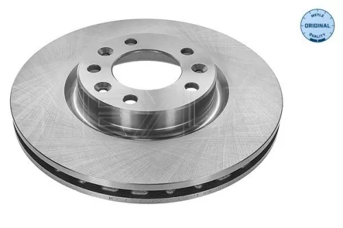 2x Meyle Front Vented Brake Disc For Citroën Opel Peugeot Berlingo C4 Grand Picasso