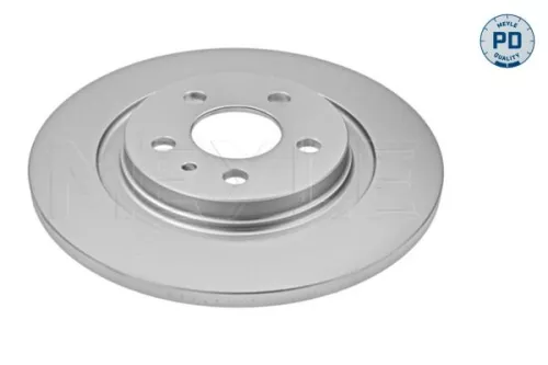 2x Meyle PD Rear Solid Brake Disc For Citroën Fiat Lancia Peugeot 807 C8 Phedra Ulysse