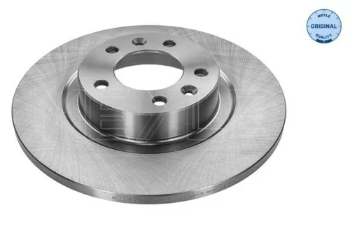 2x Meyle Rear Solid Brake Disc For Peugeot 508 508 Sw