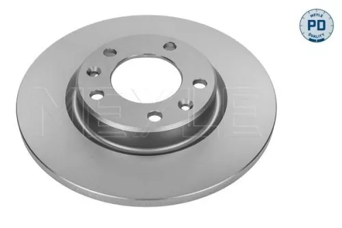 2x Meyle PD Rear Solid Brake Disc For Citroën Opel Peugeot Toyota Vauxhall 3008 308 30
