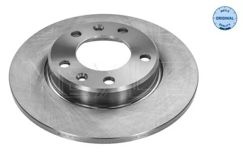 2x Meyle Rear Solid Brake Disc For Peugeot 308 308 Sw