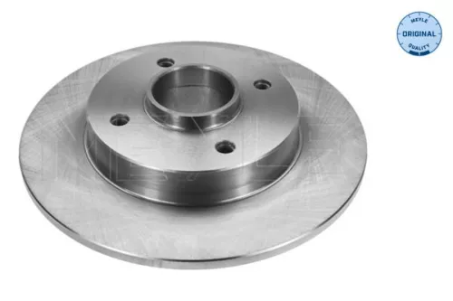 2x Meyle Rear Solid Brake Disc For Citroën Peugeot 307 307 Sw C4