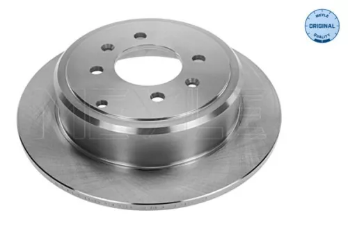 2x Meyle Rear Solid Brake Disc For Peugeot 406