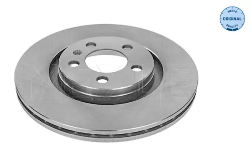 2x Meyle Front Vented Brake Disc For Audi Seat Skoda Vw A3 Bora Golf Golf Van Leon 