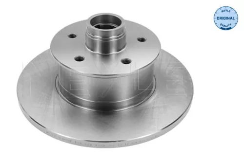 2x Meyle Front Solid Brake Disc For Vw Transporter