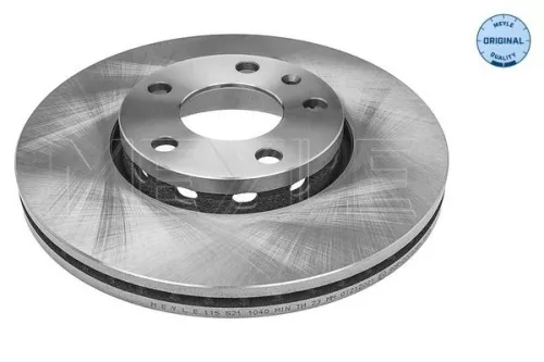 2x Meyle Front Vented Brake Disc For Audi Seat Skoda Vw 100 A4 A6 Exeo Passat Super