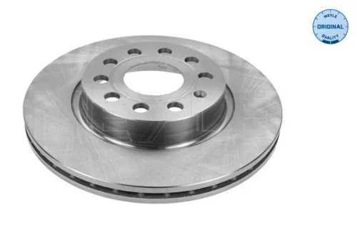 2x Meyle Front Vented Brake Disc For Audi Seat Skoda Vw A3 Altea Altea Xl Beetle Ca