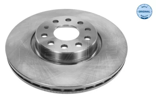 2x Meyle Front Vented Brake Disc For Audi Cupra Ford Seat Skoda Vw A1 A3 Alhambra A