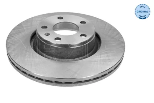 2x Meyle Front Vented Brake Disc For Audi A6
