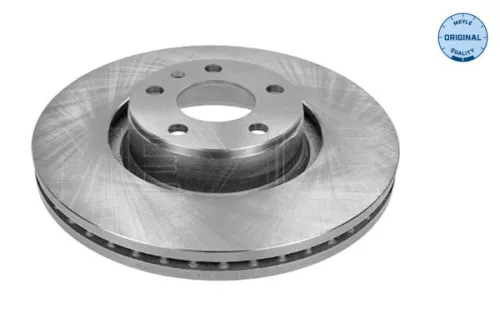 2x Meyle Front Vented Brake Disc For Audi A6 A6 Allroad A8