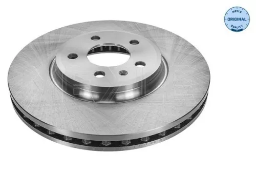 2x Meyle Front Vented Brake Disc For Audi A4 A4 Allroad A5 Q5